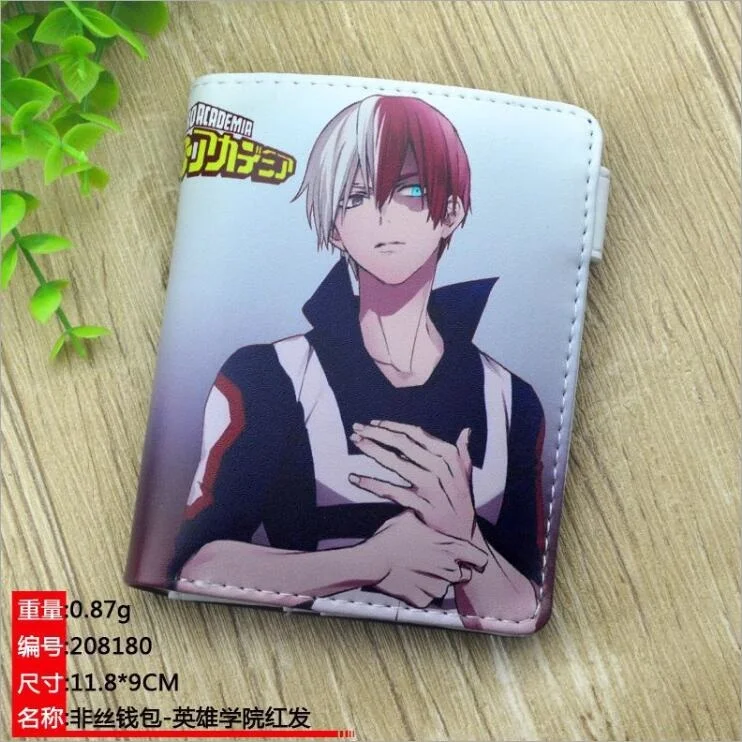 Бумажники My Hero моя геройская академия красочные держатели для карт кошелек