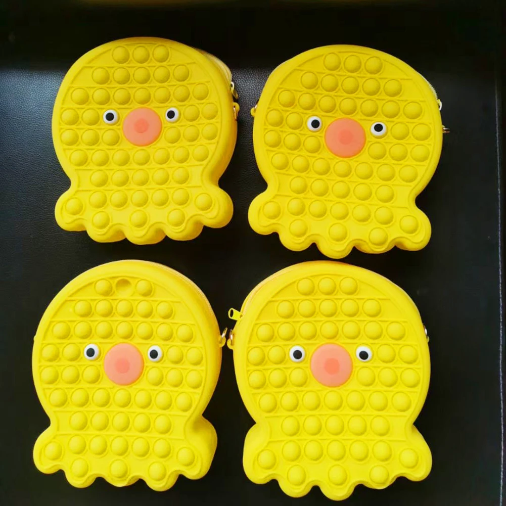 

Милая желтая игрушка-осьминог, игрушки-антистресс для взрослых и детей, сенсорная игрушка, Снятие напряжения, игрушка-антистресс для детей