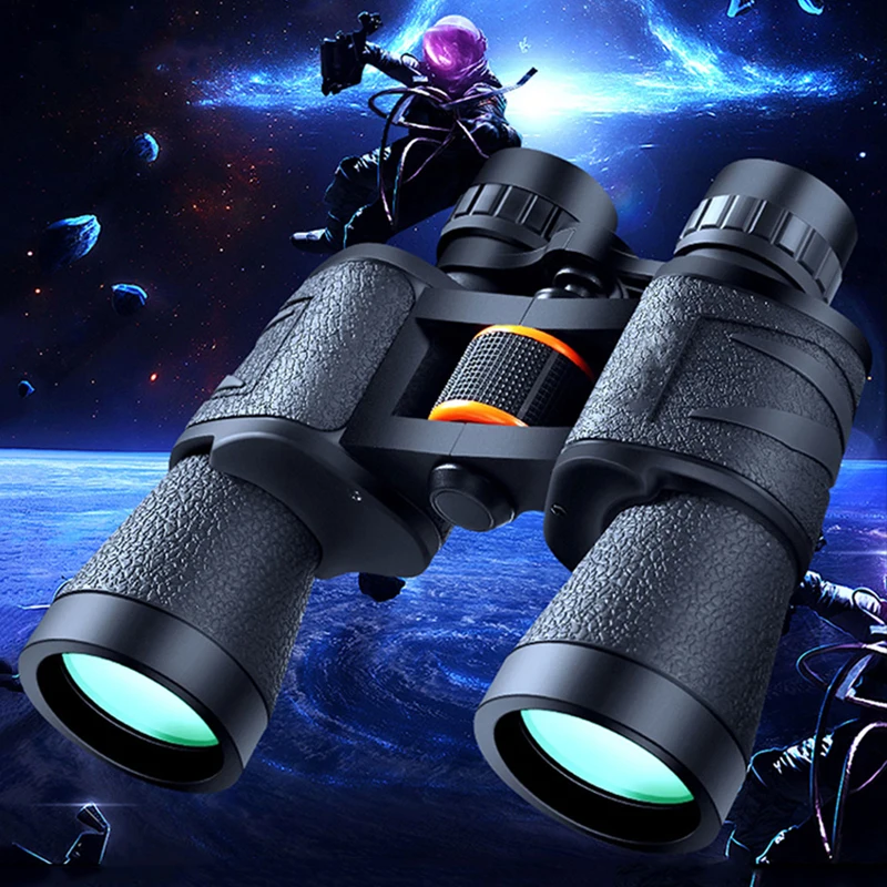 

Professional 20x50 Telescope 50000M Long Range Binoculars Powerful BAK4 Waterproof Light Night Vision Military Binoculars