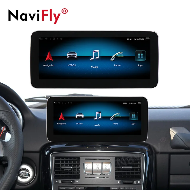 10 25 дюймов 4 + 64G Android9.0 дисплей для Mercedes Benz G Class W461 (2012 2015) Автомагнитола HD экран gps