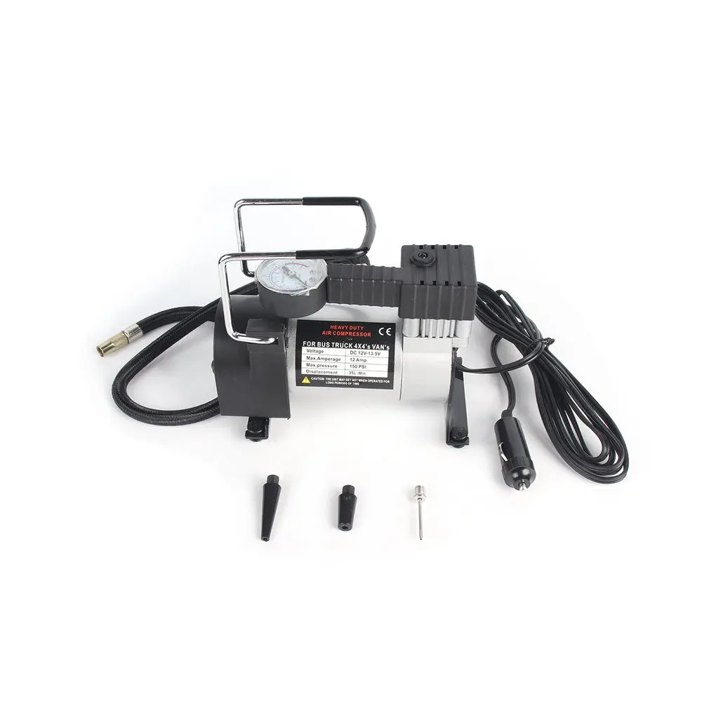 Портативный 12 В 14а Автомобильный Электрический воздушный компрессор насос для