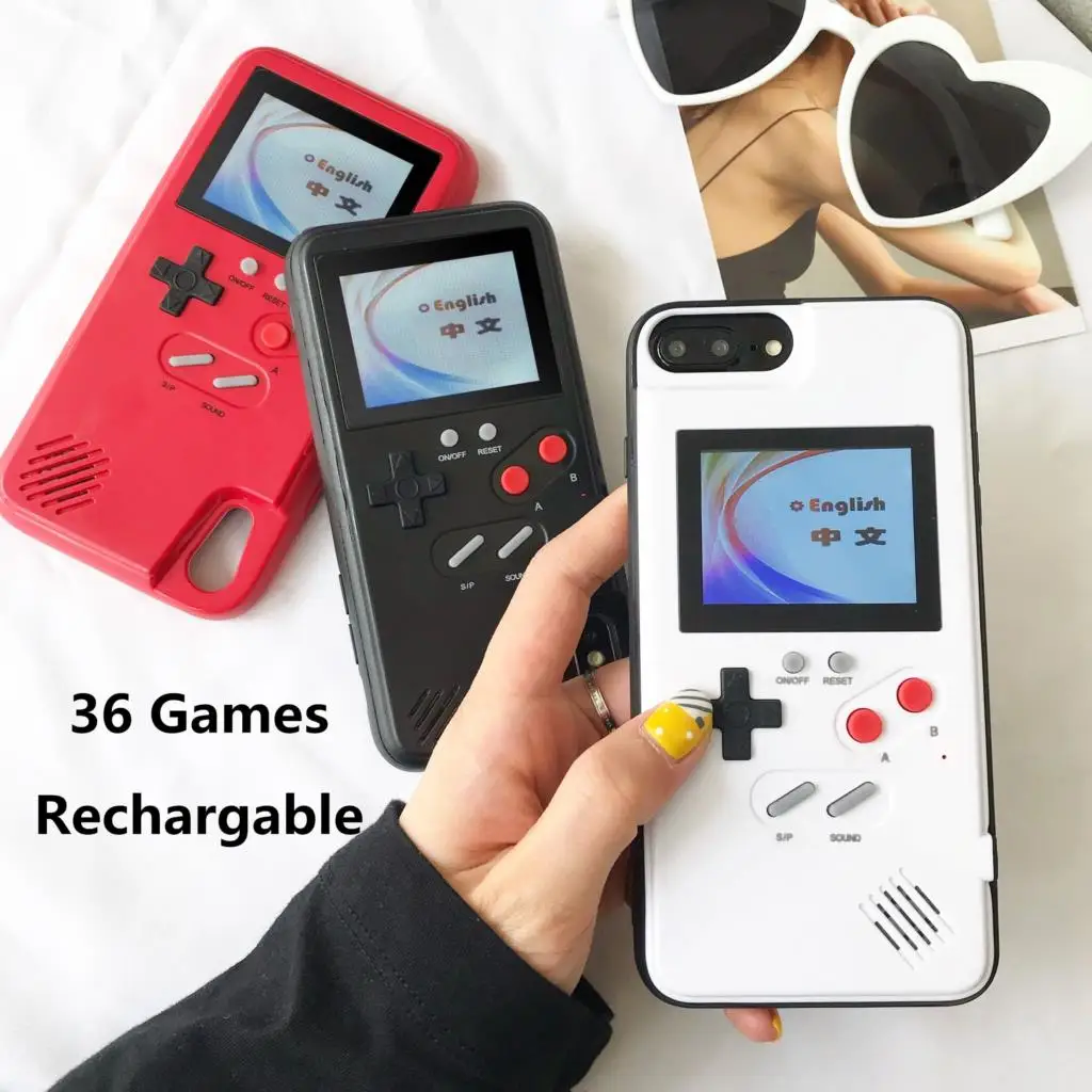 

Playable Gameboy Case For iPhone 11 Case Retro Game boy Cover For iPhone 12 Pro Max X Xr Xs Max 6 7 8 Plus SE 2020 12 Mini Funda