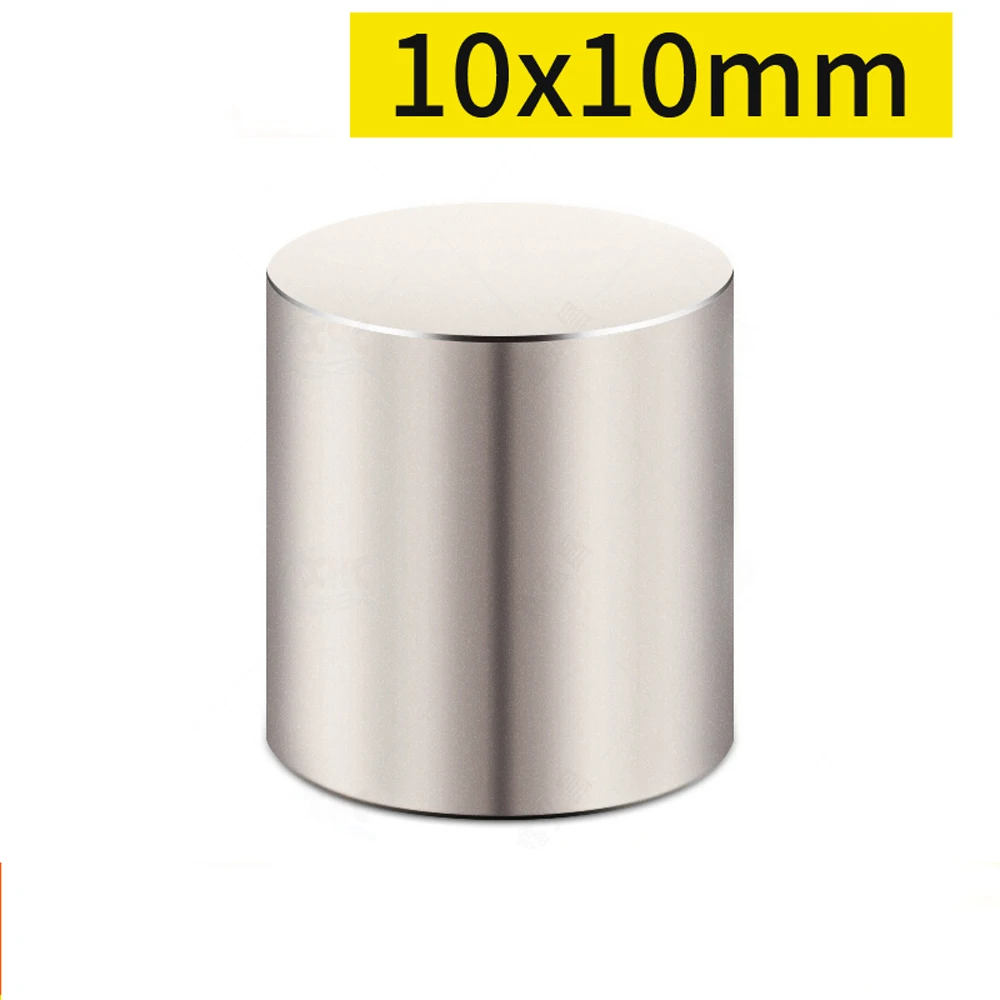 

10pcs Neodymium Magnets 10mm x 10mm Round Rare Earth Ring Disk Strong Craft Magnets N35