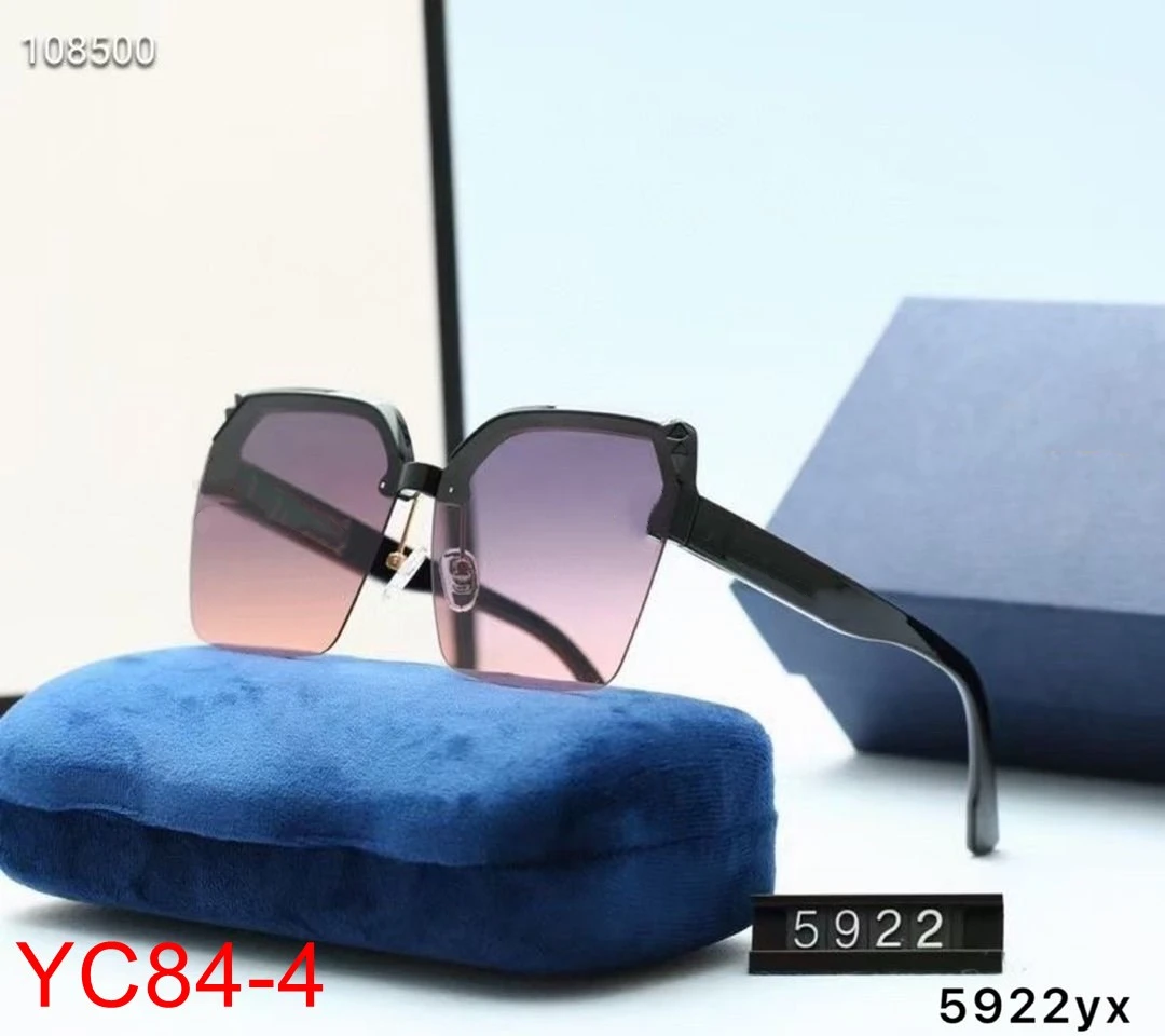 

YC84 Fashion Vintage classic Square Men Sunglasses Brand Designer New Luxury Polarized Women Sunglasses With box