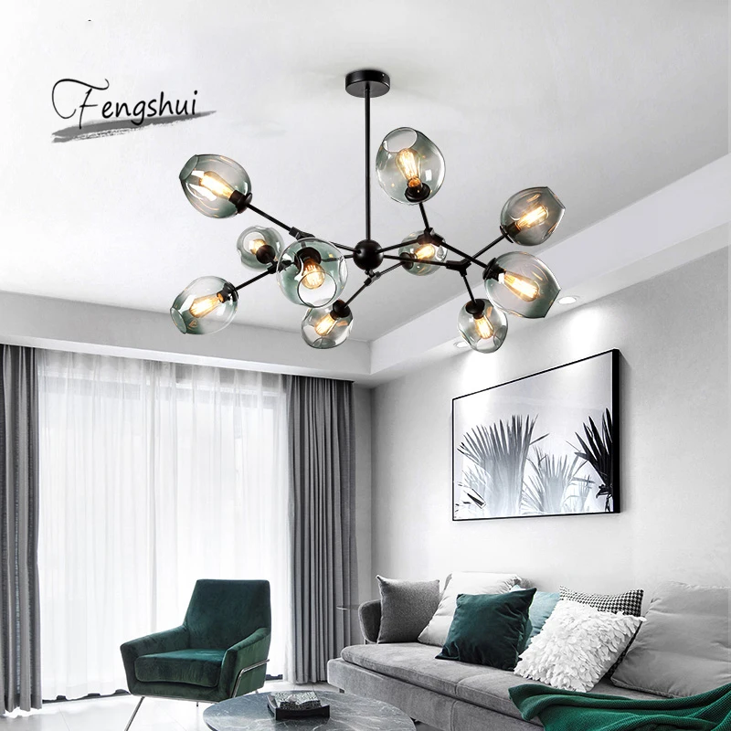 Современный подвесной светильник s для спальни учебы лофт Декор Led Hanglamp