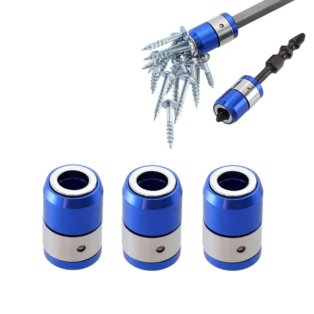 

3pcs Universal 21mm Removable Magnetizer Ring Steel Sleeve Screwdriver Bits Woodworking Hand Tool Ring Tools Screwdriver Bit