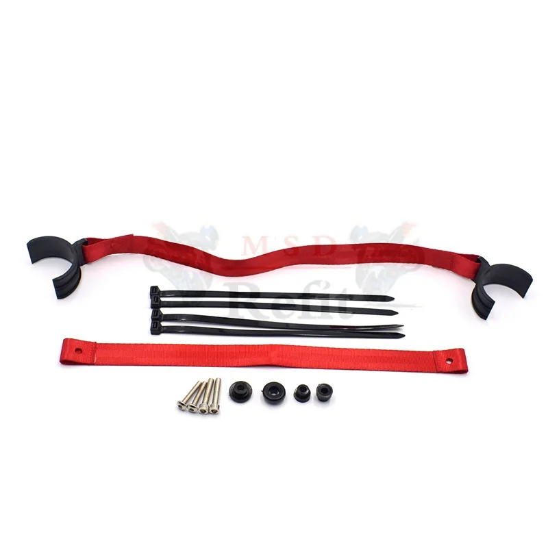 Универсальный Мотоцикл Регулируемый спасательный тянуть ремень шнурок для klx250