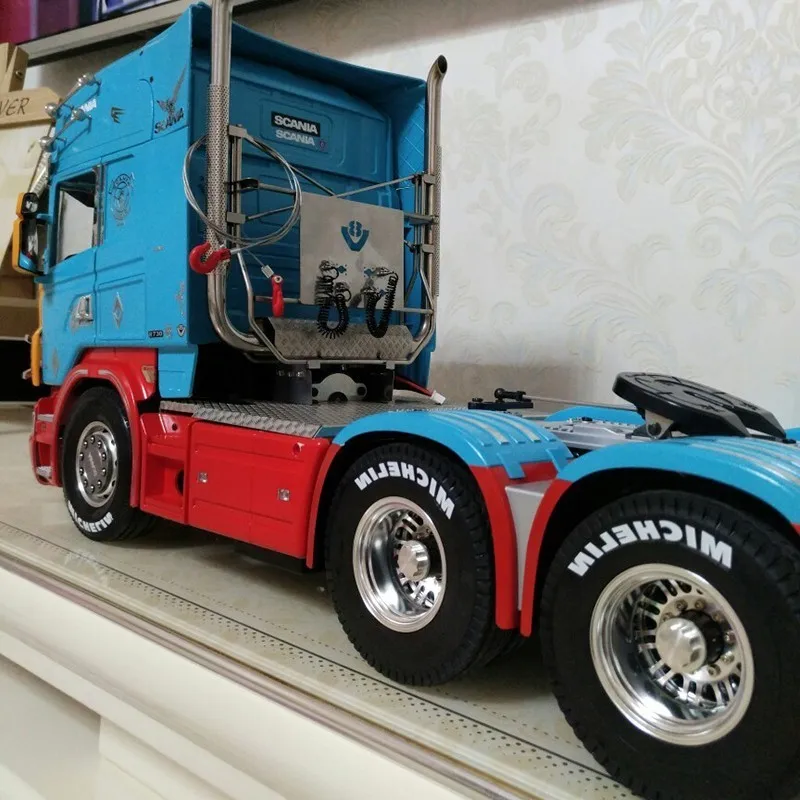 Передний и задний колесный обод из металлического сплава с ЧПУ для 1/14 Tamiya RC Truck car