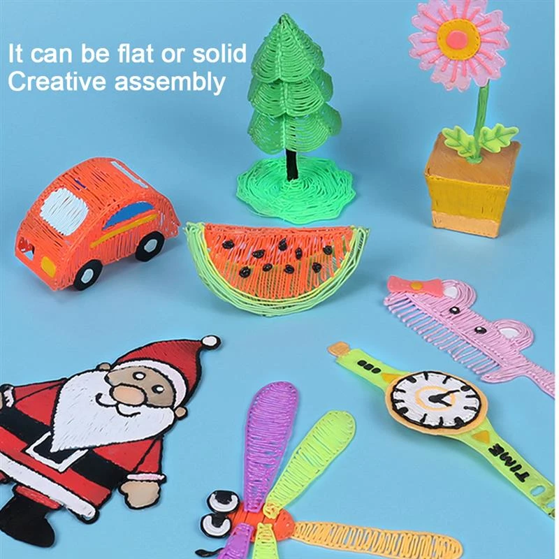smart diy 3d pen c usb charging printing creative 3d pencil drawing tool art gift for children toys birthday christmas gift free global shipping