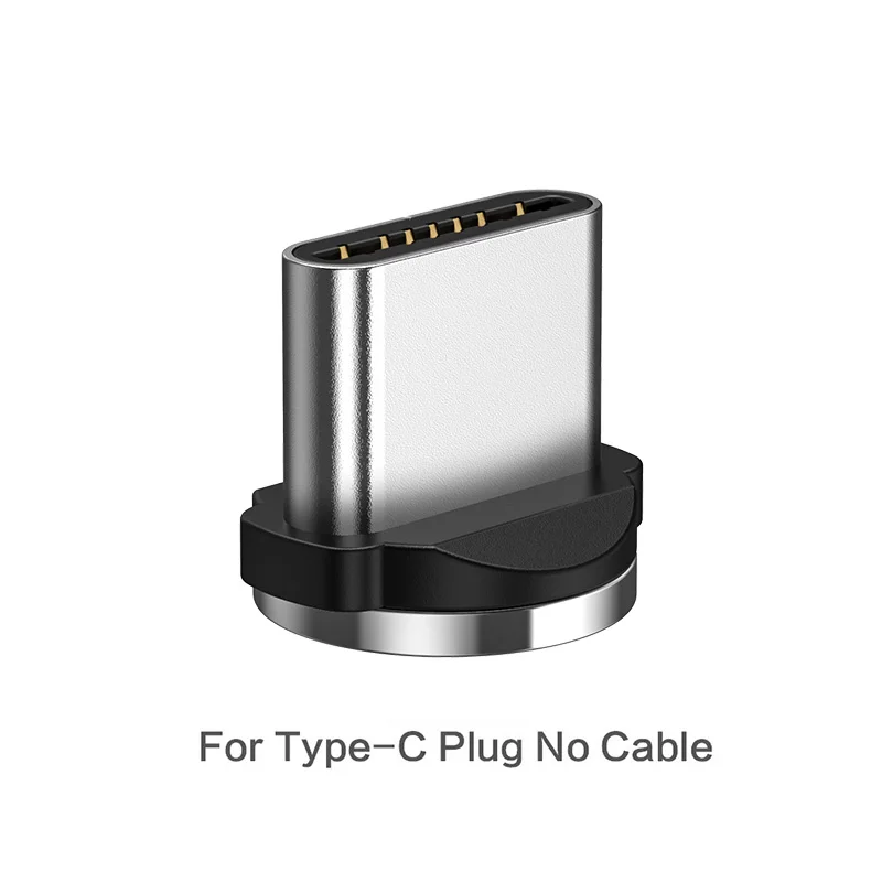For Type C Plug H& A Магнитный кабель для зарядки телефона Micro usb type C для iPhone кабель для освещения провод для быстрого заряда type-C samsung Магнитный кабель Redmi - Цвет: For Type C Plug