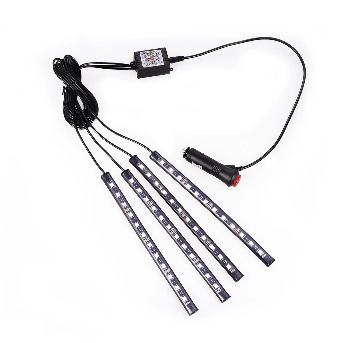 

Автомобильная атмосферная лампа, автомобильное светодиодное украшение, красочное внутреннее атмосферное освещение, единственная атмосфе...