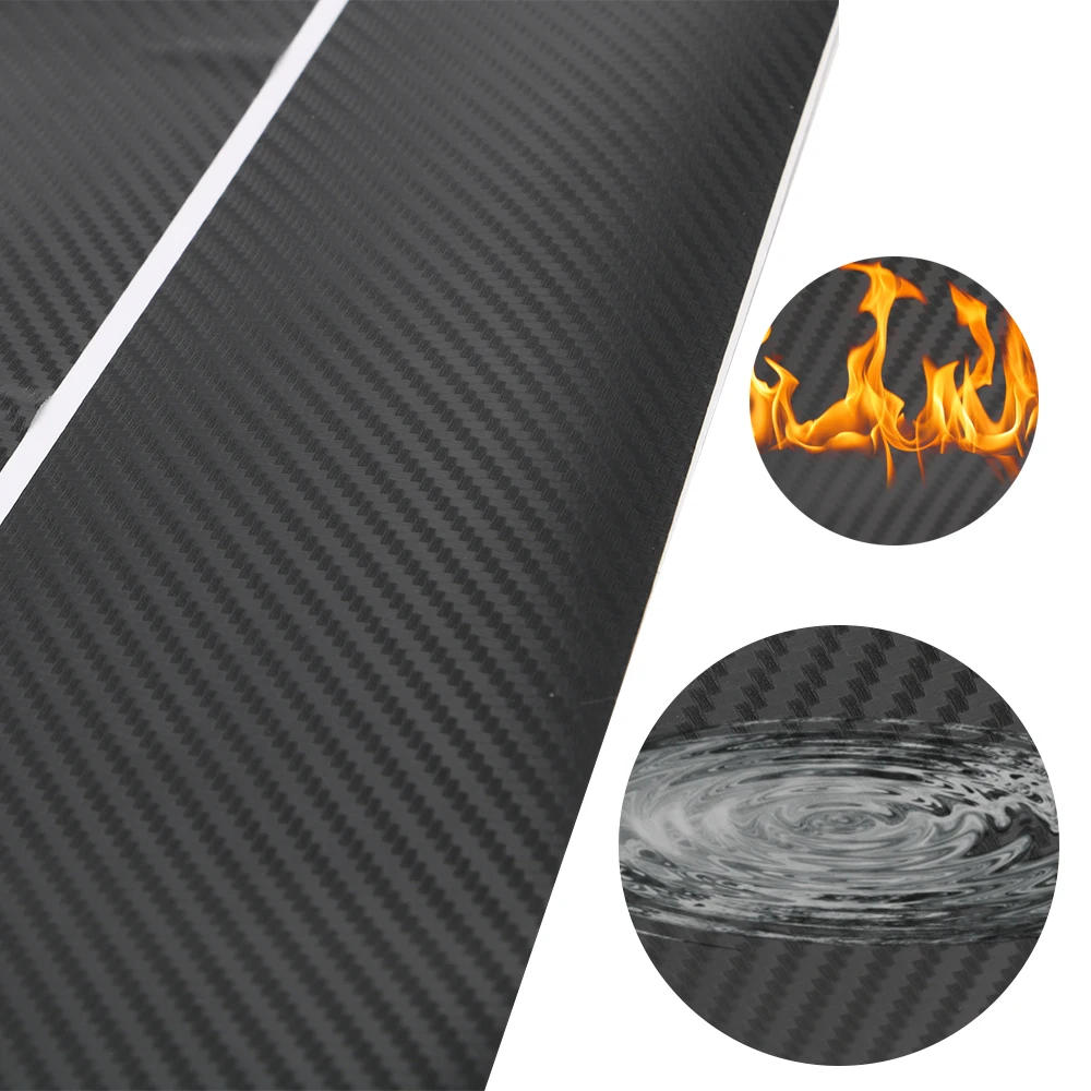 4 шт./компл. наклейка из углеродного волокна с защитой от царапин|Наклейки на