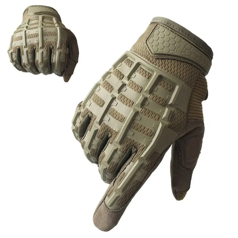 Уличные спортивные перчатки с полным пальцем тактические мужские военные для