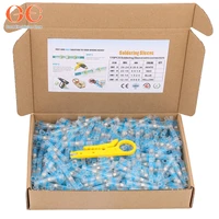 awg16 14 100300500pcs heat shrink soldering sleeve insulated waterproof electrical butt splice wire connectors terminals
