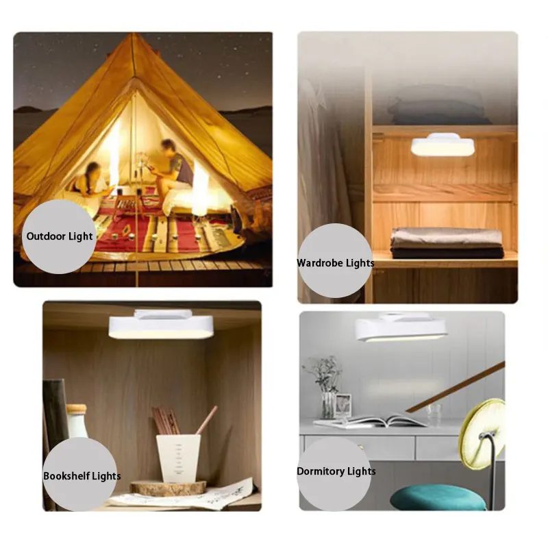 

Hanging Magnetic Table LED Chargeable Eye-Protect Desk Night Lamp Lights