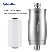 shower water filter bathroom water purifier shower filter softener chlorine removal house water treatment made of metal material