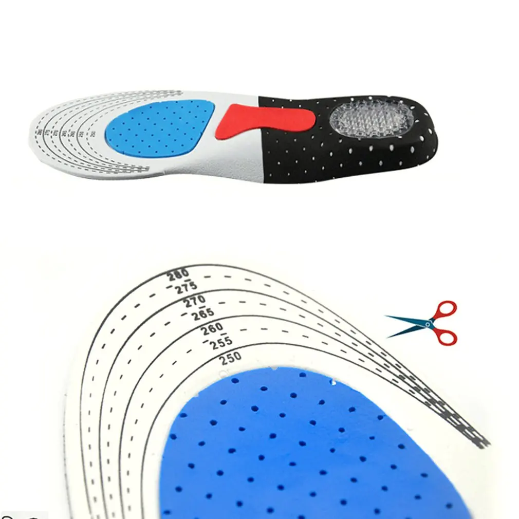 Спортивные стельки воздушная подушка утолщенные увеличенные напольные коврики