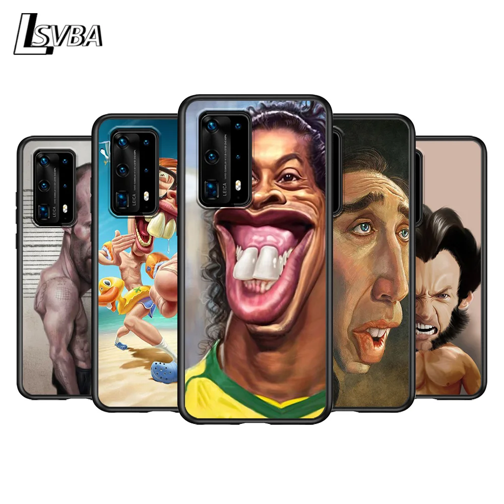 

Funny Funny Superstar For Huawei P Smasrt 2018 2019 2020 2021 Smart S/Z Smart Plus Smart Pro Black Soft Cover Phone Case