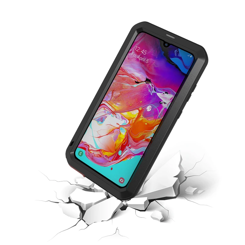 Водонепроницаемый металлический чехол LOVEMEI для Samsung Galaxy A70 ударопрочный