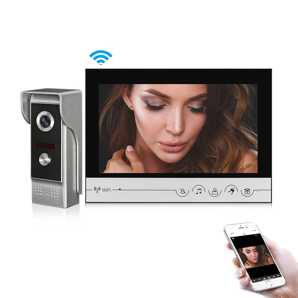 

2020 New Arrival WIFI Home Security Video Intercom Doorbell 9 Inch Video Door Phone Taking Video/Photos Function