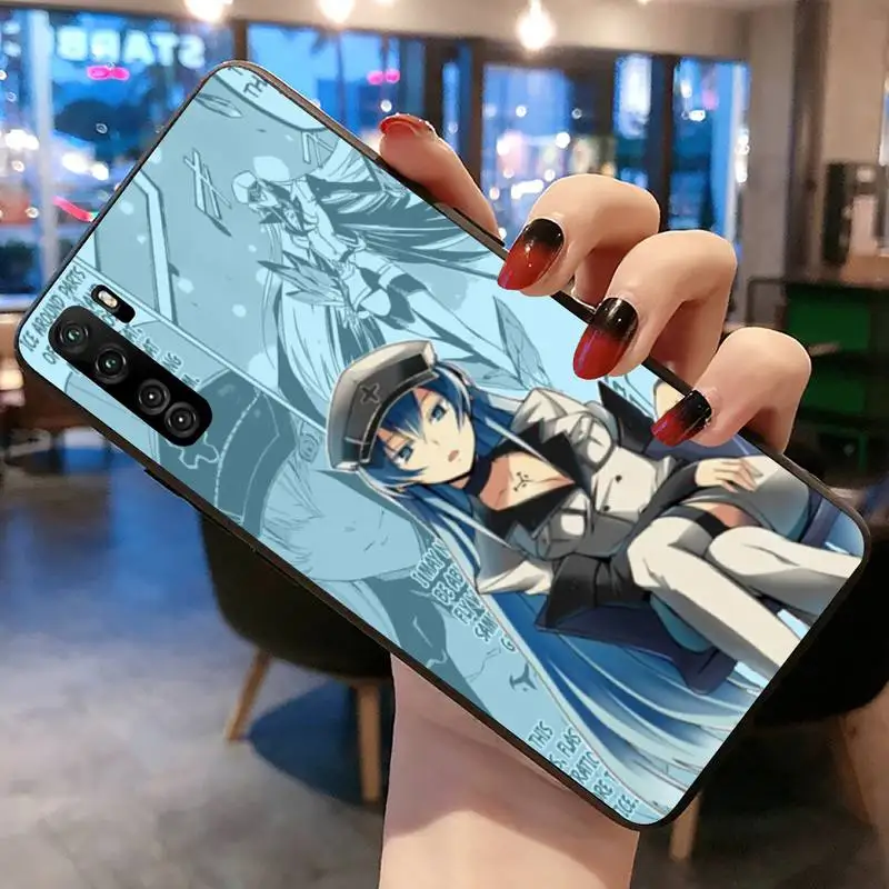 Anime Akame Ga Kill Phone Case for Huawei P20 P30 P40 lite E Pro Mate 40 30 20 Pro P Smart 2020 P10 images - 6