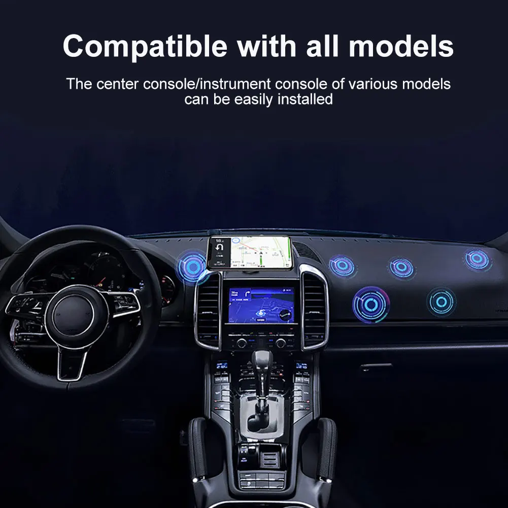 Держатель для телефона из магнитного сплава с поворотом на 360 градусов|Подставки