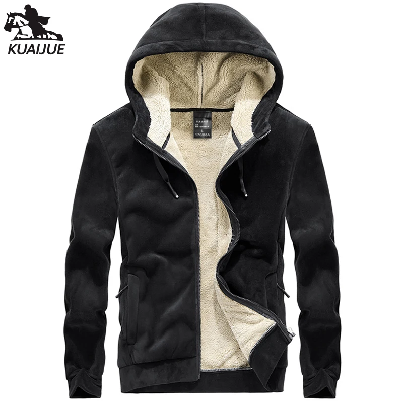 

Мужская Флисовая Толстовка, размеры до 8XL