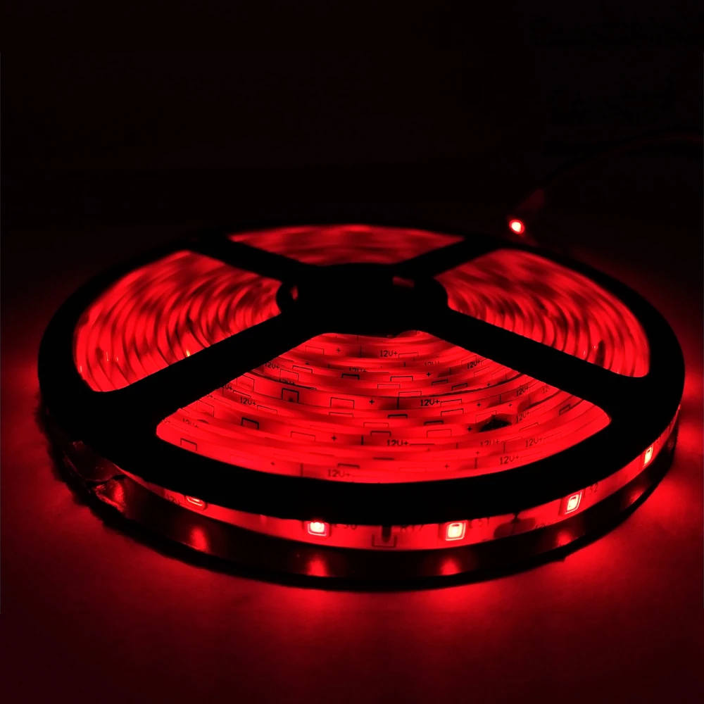 DC 12 V Светодиодный свет ленты 2835 цветная (RGB) 1 м 2 3 и формирующая листы для кровли 4 60