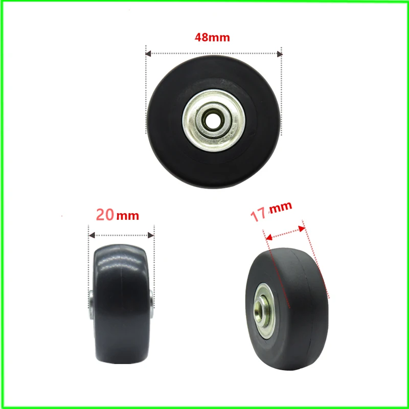 2 шт. сменные колеса для чемодана|luggage skate wheels|luggage replacement wheelsluggage wheels |