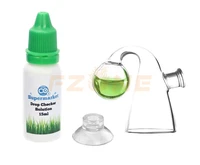 aquarium co2 test glass co2 drop checker with 4dkhph solution co2 ph ball long term indicator monitor tester for plant aquarium