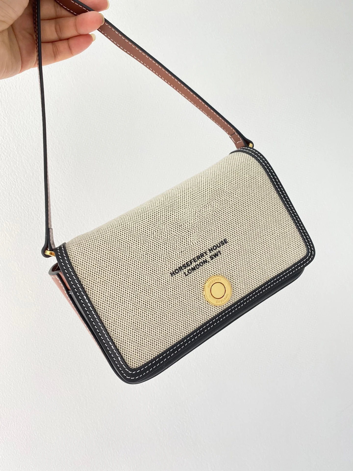 

Женская Холщовая Сумка-клатч через плечо с принтом конский паром