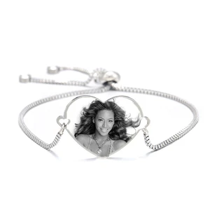 Мужские и женские браслеты-цепочки с лазерной гравировкой