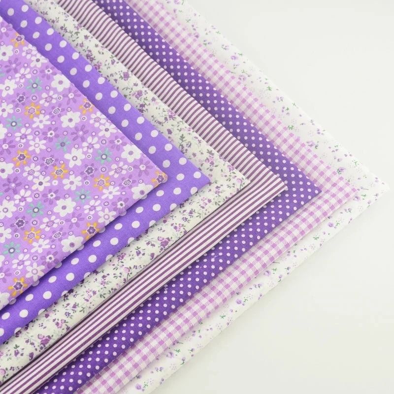 Хлопчатобумажная ткань Booksew Mix 7 шт./лот однотонная полная четверть комплект для