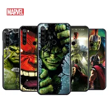 Marvel Hulk For Xiaomi Redmi Note 4 4X 5 5A 6 7 8 8T 7S 9S 9T 10 10S 5G Pro Prime Max Balck Soft Sil