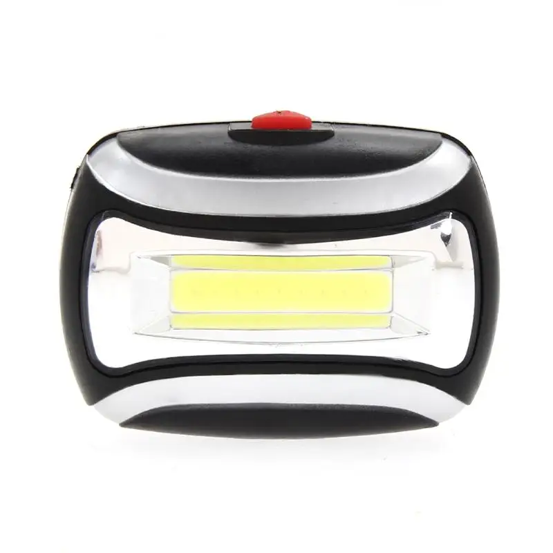 Mini COB LED Headlights Outdoor Camping Mountain Climbing Flashlight Hiking Night Fishing Lights Battery Powered
