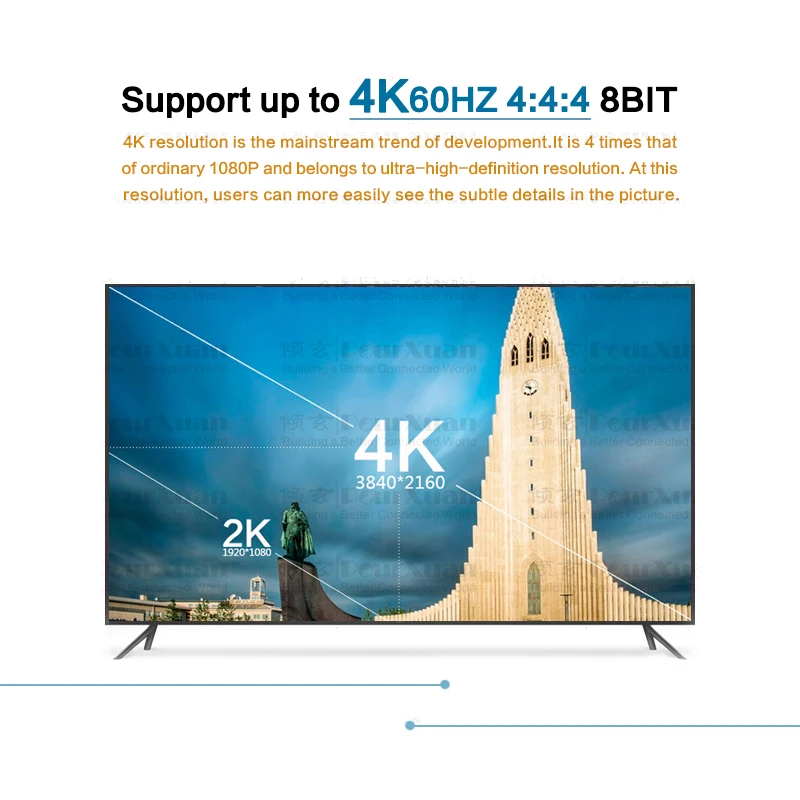 Hdmi сплиттер с аудио 1 в 2 выход SPDIF 4K 60 Гц 18 Гбит/с HDMI 0 HDCP HDR Dolby Vision hdmi коммутатор