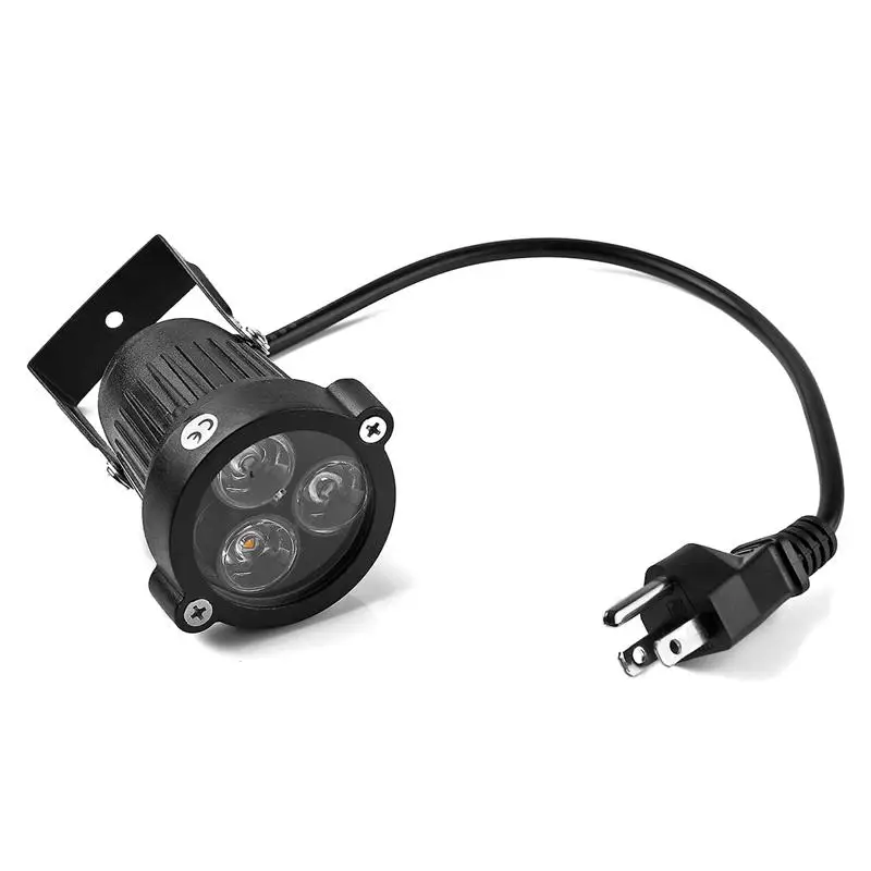 Точечный светильник заливающего света проектор 3*3 Вт светодиодный для газона