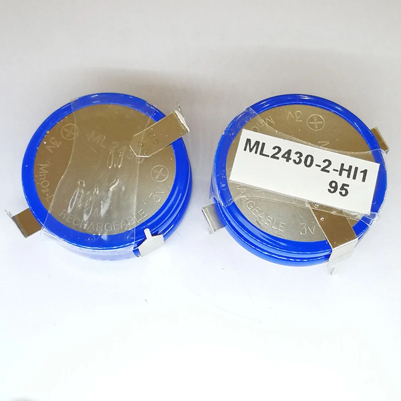 2 шт./лот Новинка ML2430-2-HI1 литиевые Марганцевые Батареи ML2430-2 ML2430-HI1 ML2430 2430 2430-2-HI1 3V |