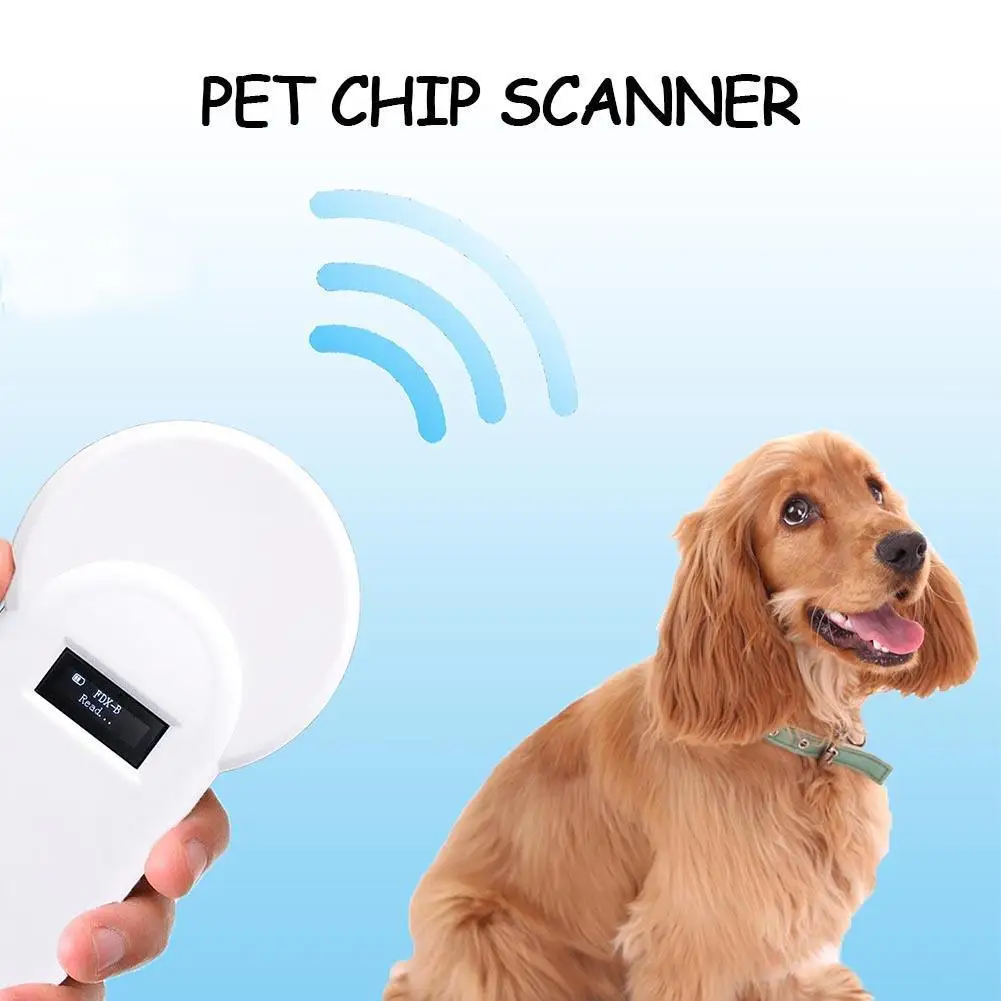 Pet ID Reader Animal Chip Digital Scanner USB Rechargeable Microchip Handheld Identification General Application for Dog | Безопасность