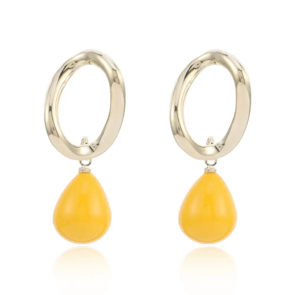 

ELEGANCE11 Cute Dangle Earrigns Candy Color Drop Pendant Earrings for Women Party Jewelry Christmas Gift for Girls