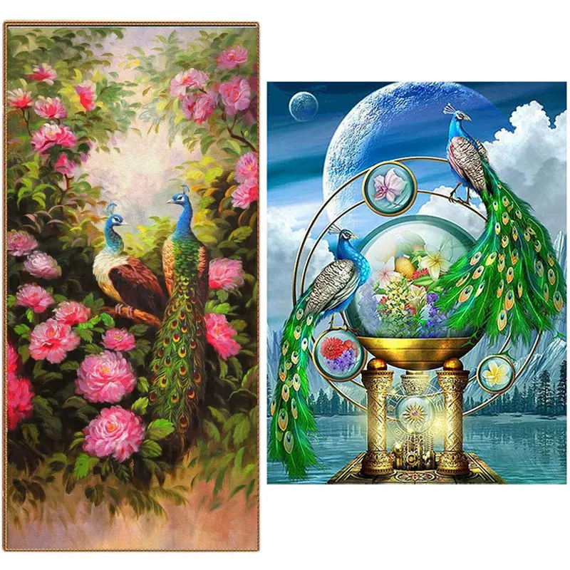 Набор для алмазной вышивки сделай сам комплект домашнего декора круглые стразы с