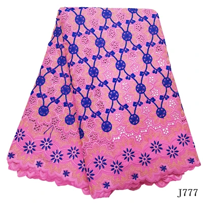 Вуаль Coton Suiss Африканская Хлопковая кружевная ткань швейцарская вуаль нигерийское французское кружево жженая оранжевая ткань в швейцарском стиле для платья A764 - Цвет: As picture