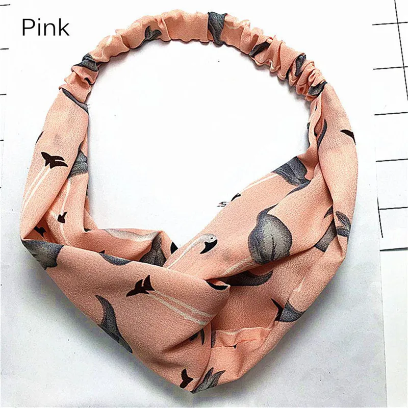 Богемные эластичные винтажные крученые повязки на голову для волос ремешки