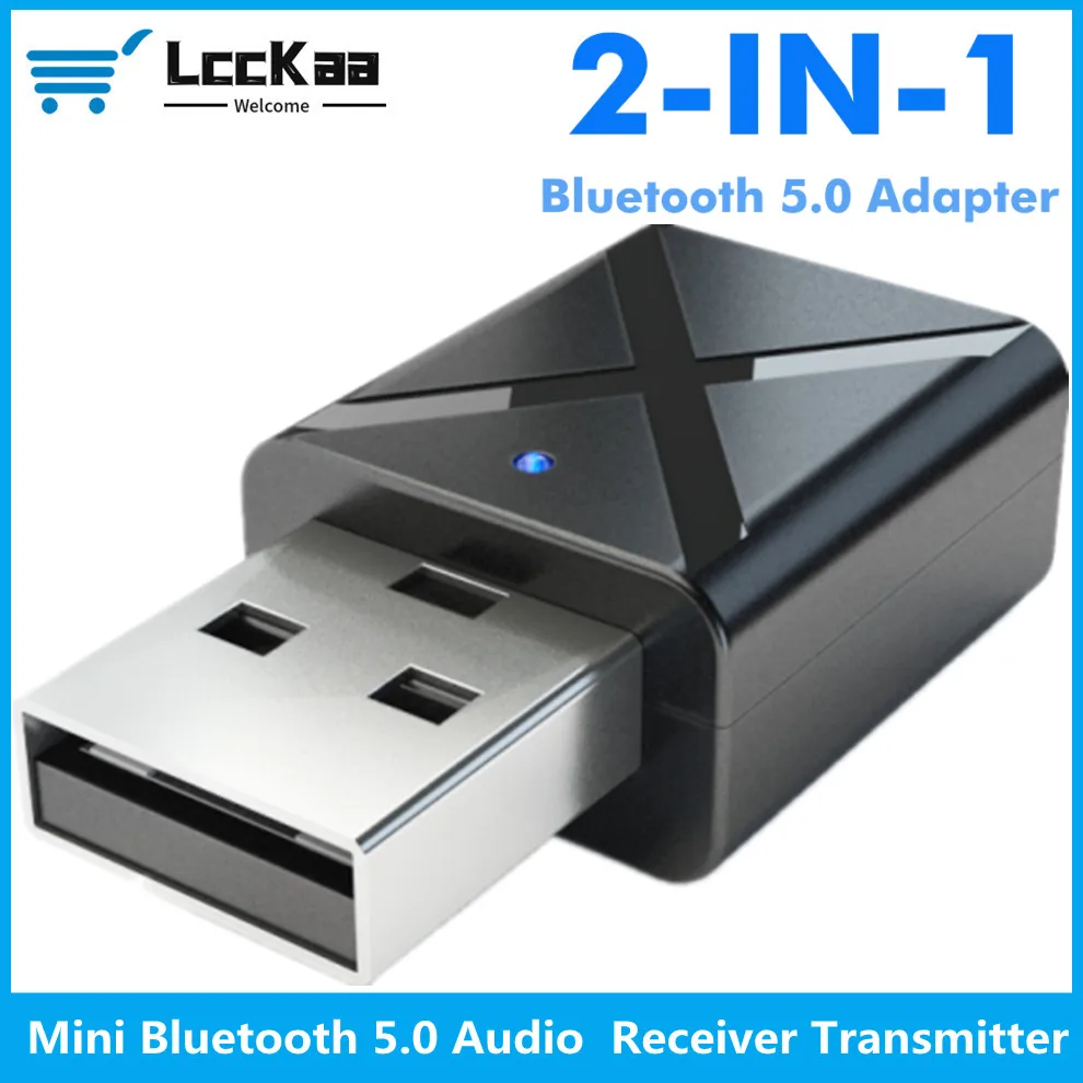 2 в 1 Bluetooth 5 0 аудио приемник передатчик стерео мини AUX USB разъем 3 мм для ТВ ПК A2