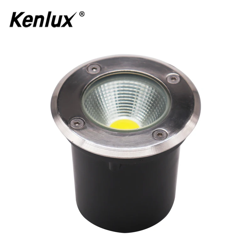 Kenlux утопленный светодиодный подземный свет 3 Вт 5 7 10 12 AC85 265V Светодиодная лампа