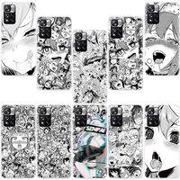 japan anime girl manga face phone case for xiaomi redmi 9 9t 9c 10 prime 10x 10c 8 7 6 10a 9a 8a 7a 6a s2 k40 pro k30 k20 coque