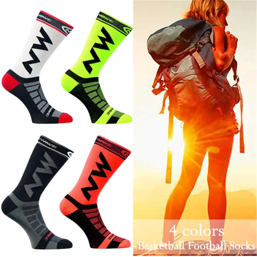 

Men & Women's Breathable Quick Drying Nylon Bicycle Riding Cycling Socks Sports Socks Basketball Football Socks