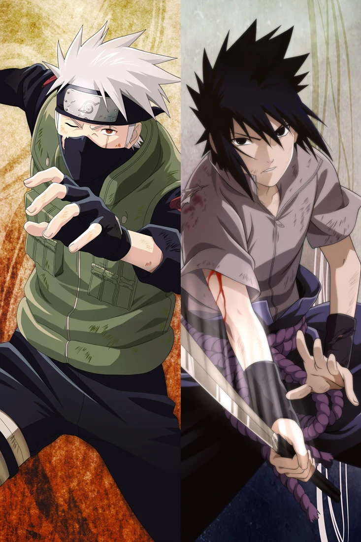 Аниме Dakimakura Body Naruto Hatake Kakashi мужской обнимающий чехол 150x50 см 100x35 наволочка манга 1 |