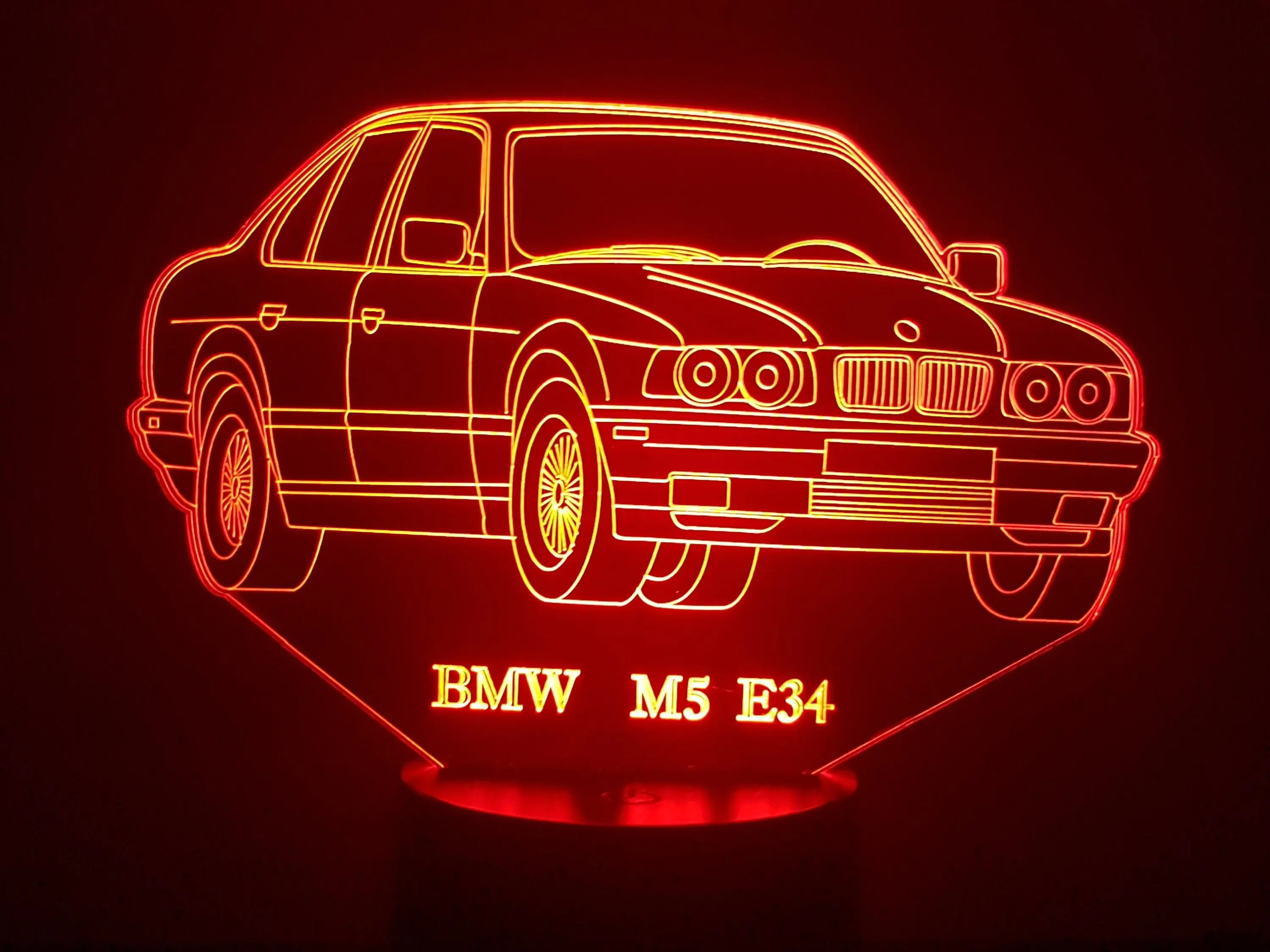 Color Changeable Ваш гоночный автомобиль 3D 7 цветов лампа визуальный светодиодный ночной Светильник s для детей сенсорный Usb Настольный светильник Lampara Lampe 3d светодиодный светильник Formula 1 спортивный автомобиль - Испускаемый цвет: Color Changeable