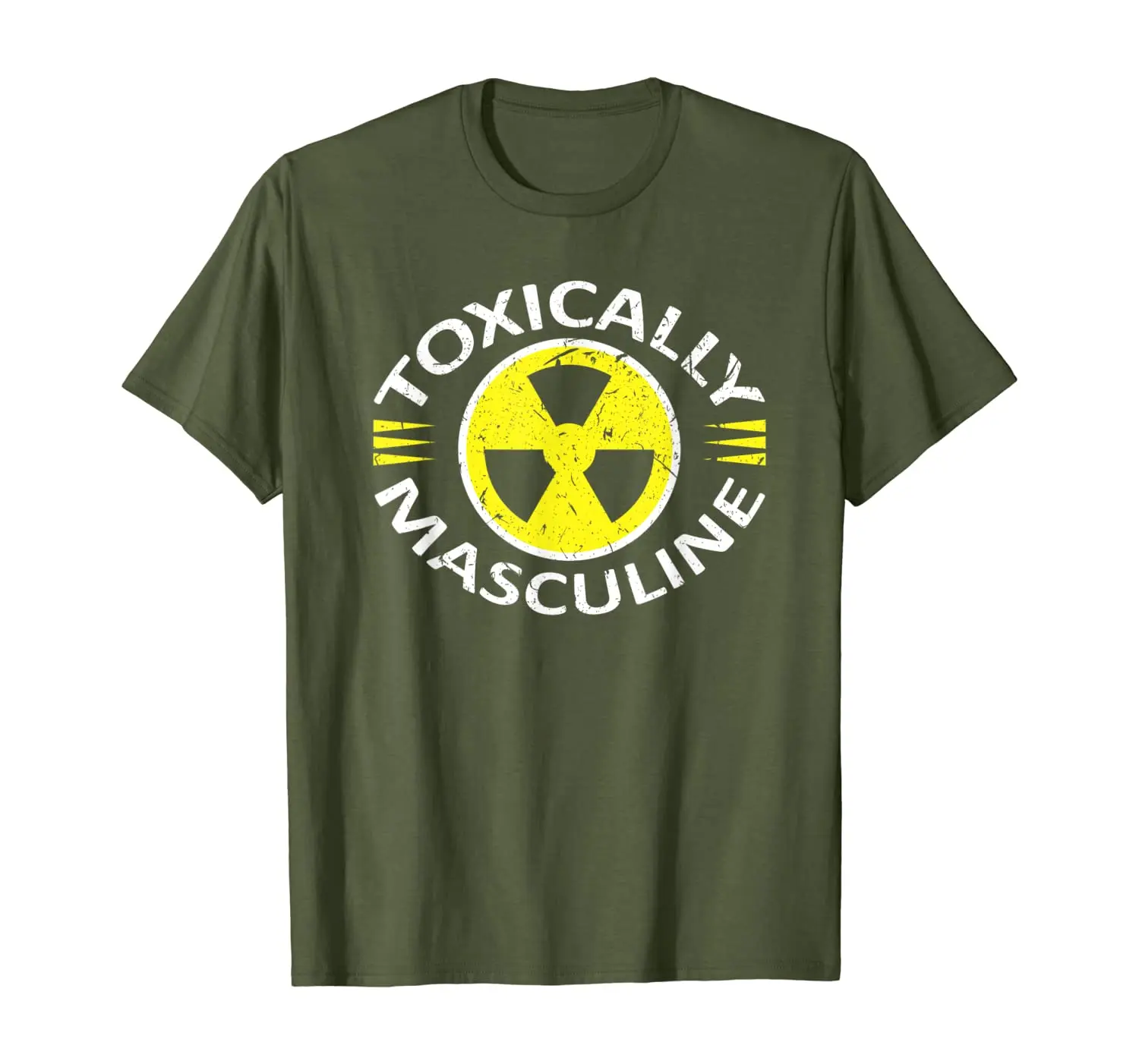 

Toxically Masculine Toxic Masculinity Funny Triggering T-Shirt